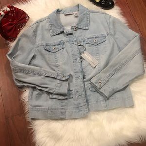 Chico's Jackets & Coats | Chico's Platinum Denim